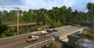 Болота и леса Луизианы в American Truck Simulator. Новые скриншоты дополнения про южный штат