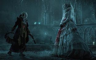 Битва с боссом: косплеерши воплотили образы Охотницы и Ярнам из Bloodborne
