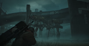В аналоге Escape from Tarkov появился многоногий робот — авторы The Forever Winter представили StiltWalker