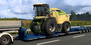 В Euro Truck Simulator 2 появятся новые типы грузов. Скриншоты дополнения KRONE Agriculture Equipment