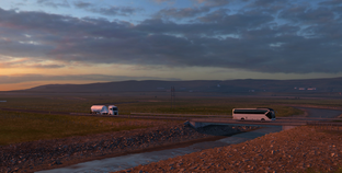Создатели Euro Truck Simulator 2 бросили вызов сообществу — предлагают геолоцировать кадры из «страны огня и льда»