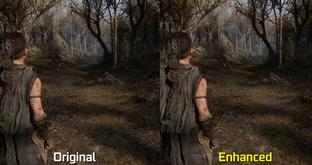 Из-за чего весь сыр-бор? Helblade 2 Enhanced выглядит практически идентично оригинальной игре