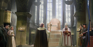 В Crusader Kings 3 появится коронация и помазание — Paradox рассказала о механиках
