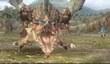 Сражение с боссом из Monster Hunter в MGS: Peace Walker