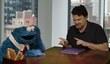 Tim Schafer объясняет идею Once Upon a Monster представителю Sesame Street