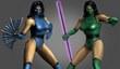 Mortal Kombat - новые бесплатные костюмы для Jade и Kitana