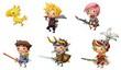 Персонажи Theatrhythm Final Fantasy