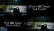 Battlefield 3 для Xbox 360 с установленным HD Texture Pack и без него