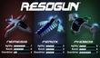 Resogun: разные виды кораблей, кооператив
