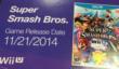 Слух: Super Smash Bros. Wii U выйдет 21 ноября