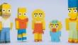 Заставка The Simpsons в Minecraft