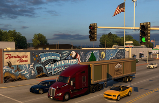 Разработчики American Truck Simulator показали города Южной Дакоты