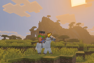 Создатели Minecraft показали новое оружие и рассказали о роли палки в разработке обновления Mounts of Mayhem