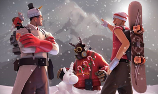 Team Fortress 2 получила рождественское обновление с новым контентом — Valve раздаёт чулок с подарками