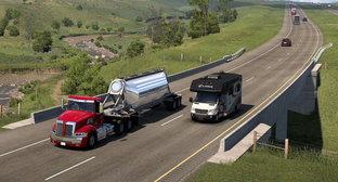 American Truck Simulator глазами разработчика — показали создание локаций Южной Дакоты
