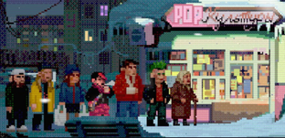 Новогодний трейлер игры «Ларек на улице Ленина» — проект комплекснее, чем может показаться на первый взгляд