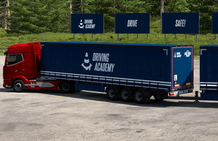 Euro Truck Simulator 2 и ATS получат новый модуль обучения — показали двойной прицеп