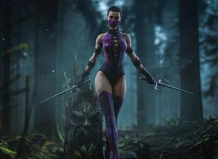 Открылся предзаказ на статую Милины из вселенной Mortal Kombat от Iron Studios