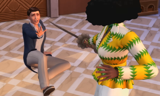 Разработчики The Sims 4 показали геймплей с дуэлями и династиями из королевского DLC «Сквозь века»