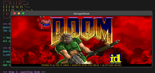 Шутер DOOM запустили на DNS
