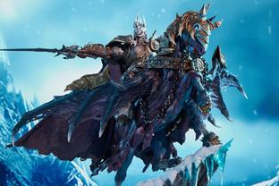 Sideshow Collectibles показала распаковку статуи Короля-лича на Непобедимом из World of Warcraft