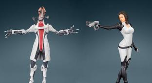 Открылся предзаказ на статуи Миранды и Мордина из вселенной Mass Effect от Dark Horse Direct