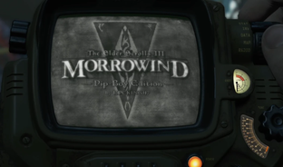Теперь в TES III: Morrowind можно поиграть на «Пип-Бое» из Fallout 4 — моддер встроил в игру OpenMW
