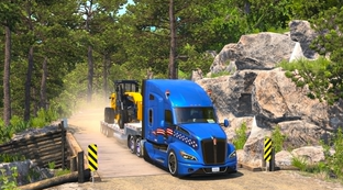 American Truck Simulator получила новую буксировку, улучшения звука и управления на геймпаде — вышло обновление 1.59