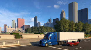 Создатели American Truck Simulator показали Чикаго и большие спецгрузы Иллинойса