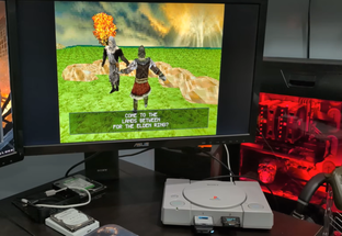 Демейк Elden Ring запустили на PlayStation 1 и показали геймплей