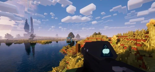 Minecraft превратили в «рогалик» в стиле Halo — с оригинальными пушками, локациями и врагами