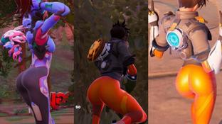 Игроки в восторге от кроссовера с Overwatch из-за округлостей Трейсер, Мерси и D.Va
