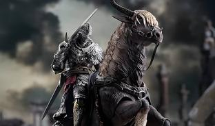 Max Factory открыла предзаказ на фигурки Погасшего в броне Свирепого Волка и Потока из Elden Ring