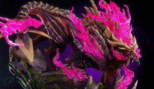 Ashes Studio выпустит неофициальную статую Магнамало из Monster Hunter Rise
