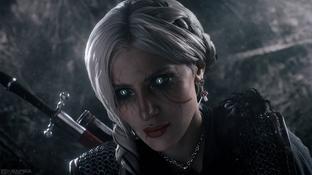 Косплеер предстала в образе Цири из The Witcher IV — битва с кровожадным бауком