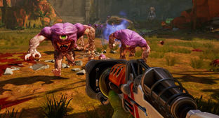 В Steam начался плейтест кооперативного «рогалика» Serious Sam: Shatterverse
