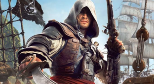 Близняшка из Atomic Heart стала пираткой в честь релиза Assassin's Creed Black Flag Resynced — Mundfish представила праздничный промо-арт