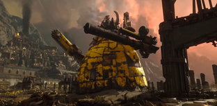  6 минут геймплея Total War: Warhammer 40,000 — с орбитальными бомбардировками и разрушаемым окружением
