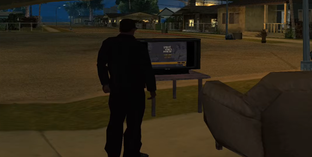 Моддер запустил GTA III на текстуре телевизора в GTA: San Andreas и показал геймплей