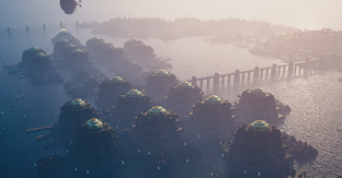 Художник воссоздал Вивек из TES III: Morrowind в масштабе, соответствующем лору игры — на движке Unreal Engine 5.