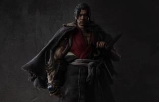 Hiya Toys тизерит фигурку Миямото Мусаси из Onimusha: Way of the Sword — самурая с перчаткой Они