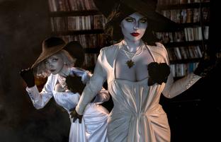 Модели представили косплей Леди Димитреску из Resident Evil Village и Грейс Эшкрофт из Resident Evil Requiem