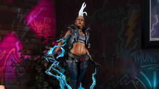 Sideshow Collectibles показала распаковку статуи Шторм в панковском образе из комикса «Невероятные Люди Икс»