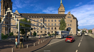 Pasajeros insatisfechos se quejarán en Euro Truck Simulator 2: nuevo gameplay de autobuses del DLC Coaches