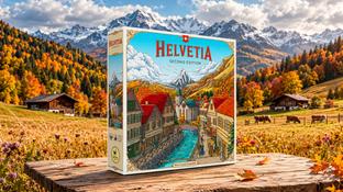La nueva edición de "Helvetia" se lanzará en ruso: un eurogame sobre la creación de una ciudad en los Alpes suizos