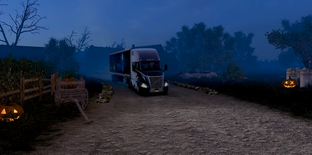 Euro Truck Simulator 2 and ATS launched the Halloween event Return to Brackenreach with new rewards