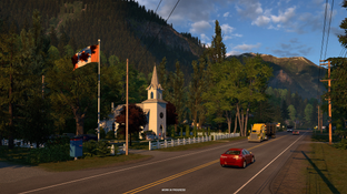Канада в American Truck Simulator — показали города и достопримечательности Британской Колумбии из нового дополнения