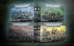 Games Workshop представила семь новых батлфорсов для настольной игры Warhammer 40,000