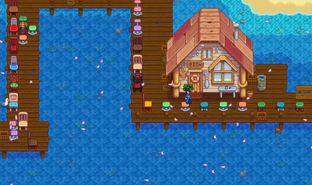 Спидраннер Stardew Valley построил трассу из кресел и табуретов, чтобы замедлить время