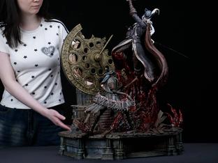 Битва в часовой башне: Bard Studio открыла предзаказ на неофициальную статую Охотника и Леди Марии из Bloodborne